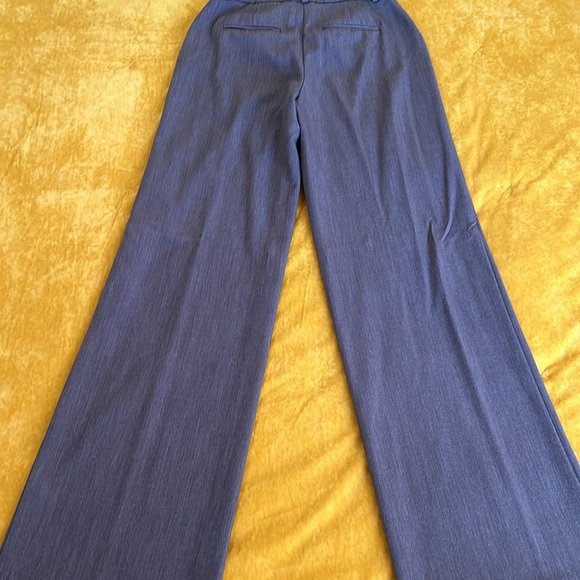 Gray stretch, high waisted slacks - Picture 4 of 7